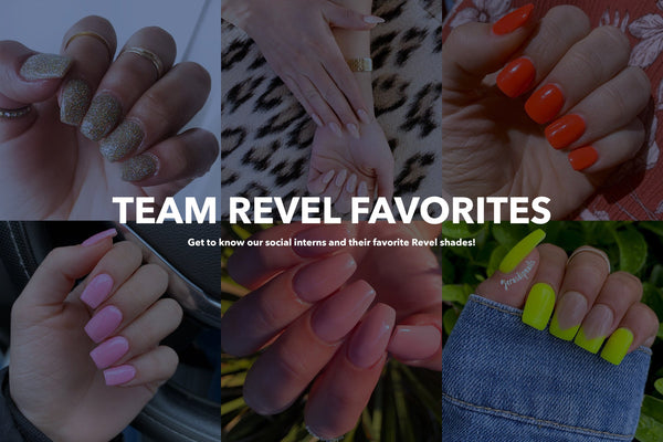 Our Social Media Interns & Their Fave Revel Shades!