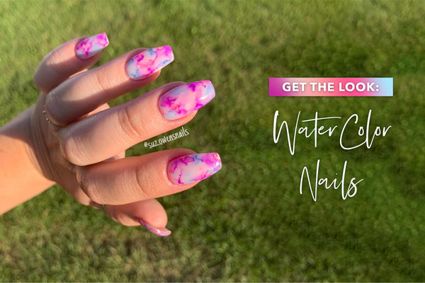 Water Color Nail Tutorial