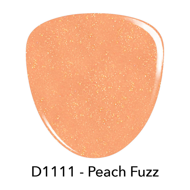 D1111 Peach Fuzz Shimmer Dip Powder