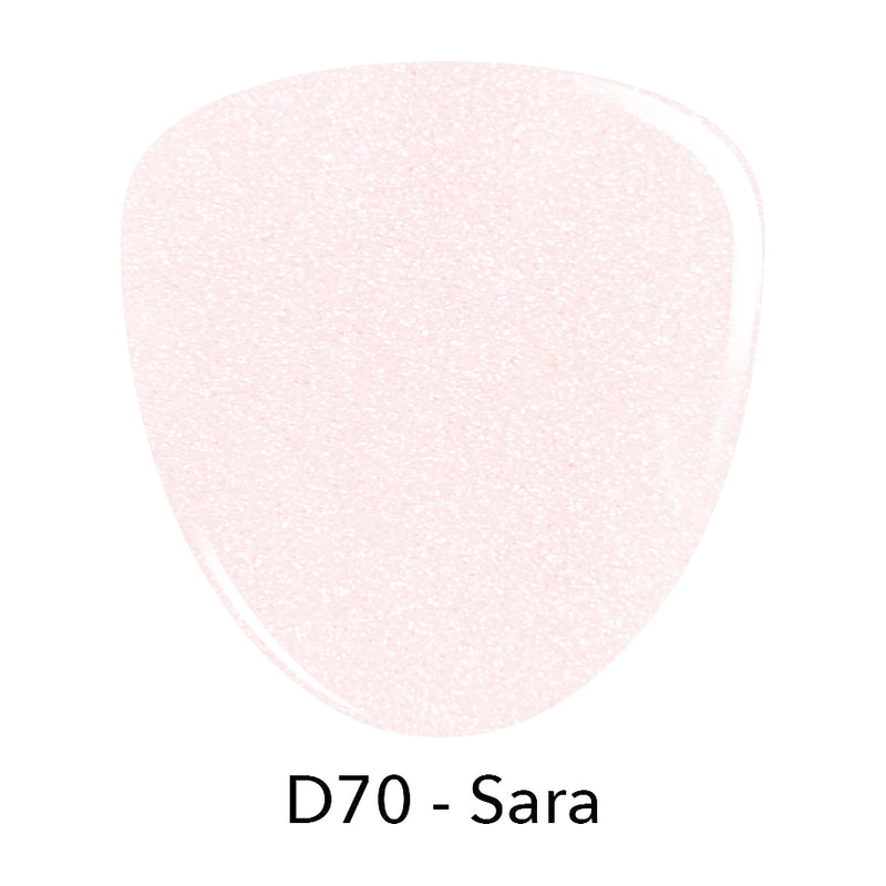 D771 Pampered Pink Glitter Dip Powder