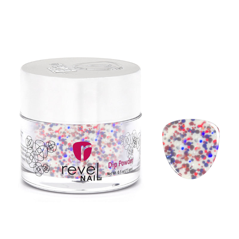 D806 Miss Spirited Multi Glitter Dip Powder