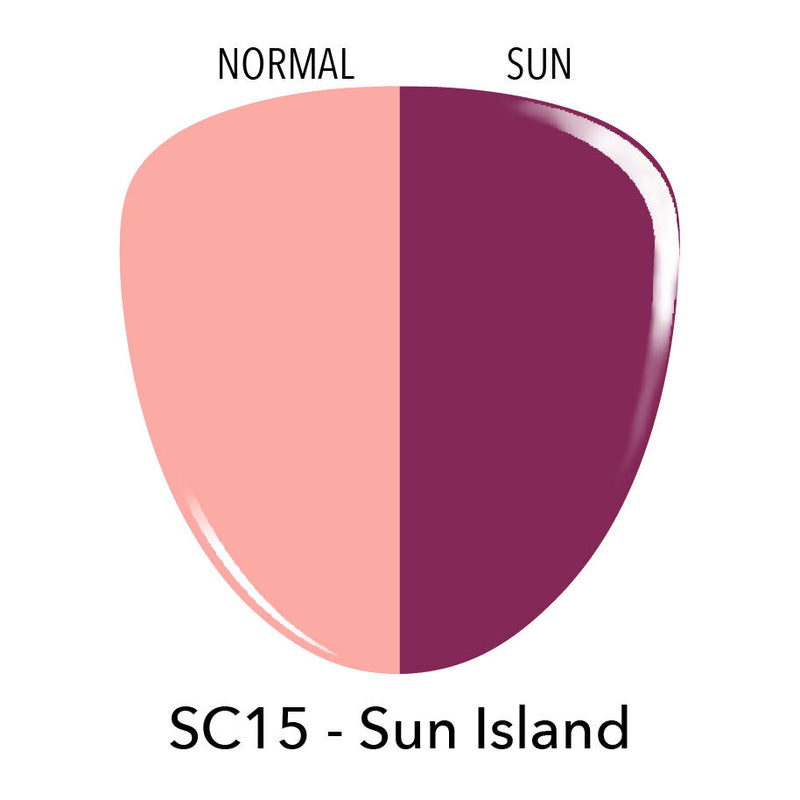 SC15 Sun Island Peach Crème Dip Powder