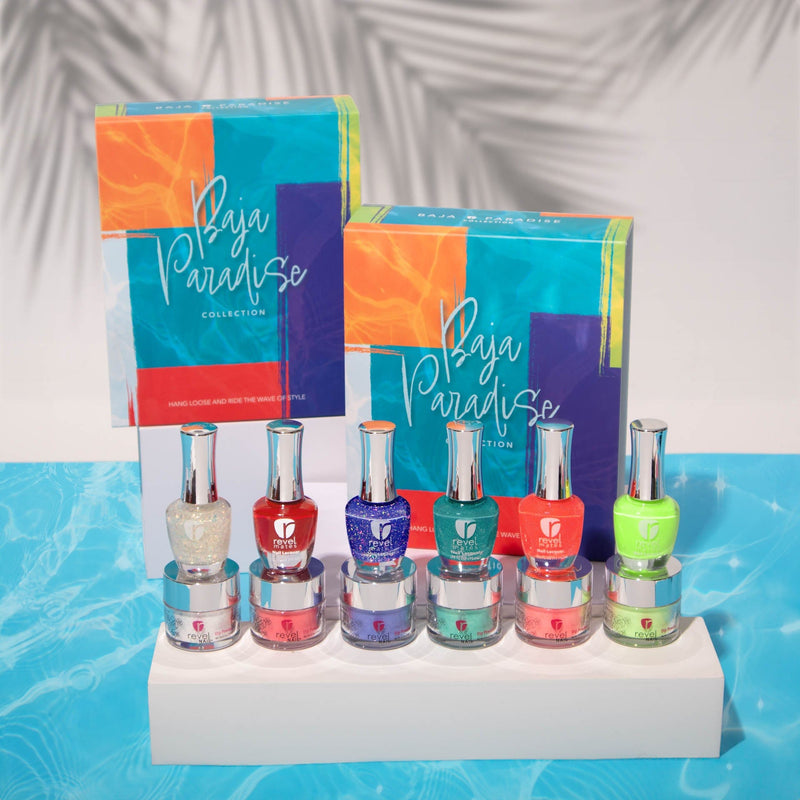 Combo Sets Baja Paradise Dip Powder + Nail Polish Collection