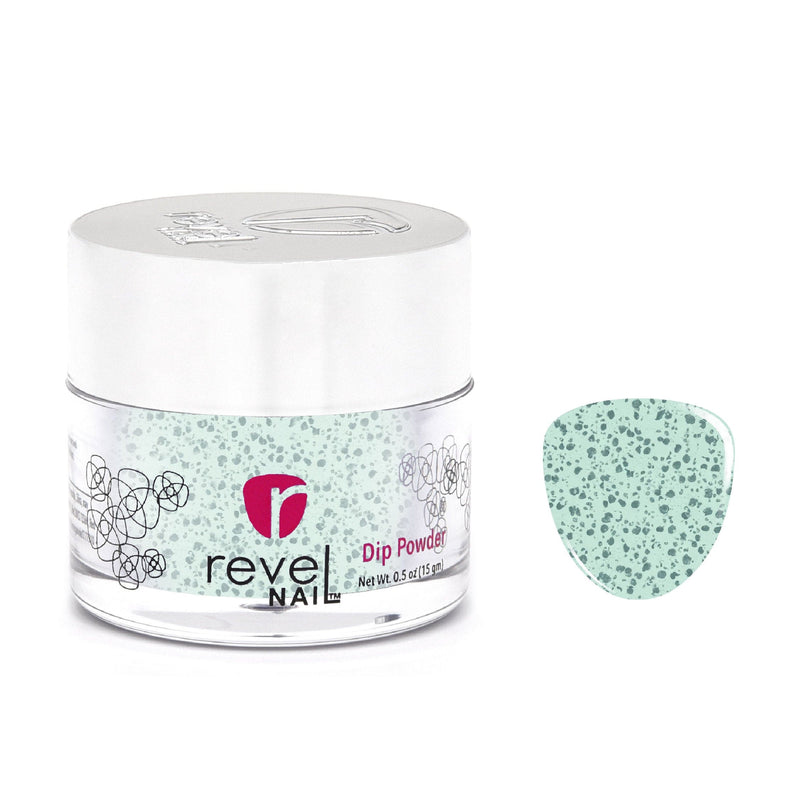 Dip Powder D1115 On the Hunt Green Speckled Dip Powder