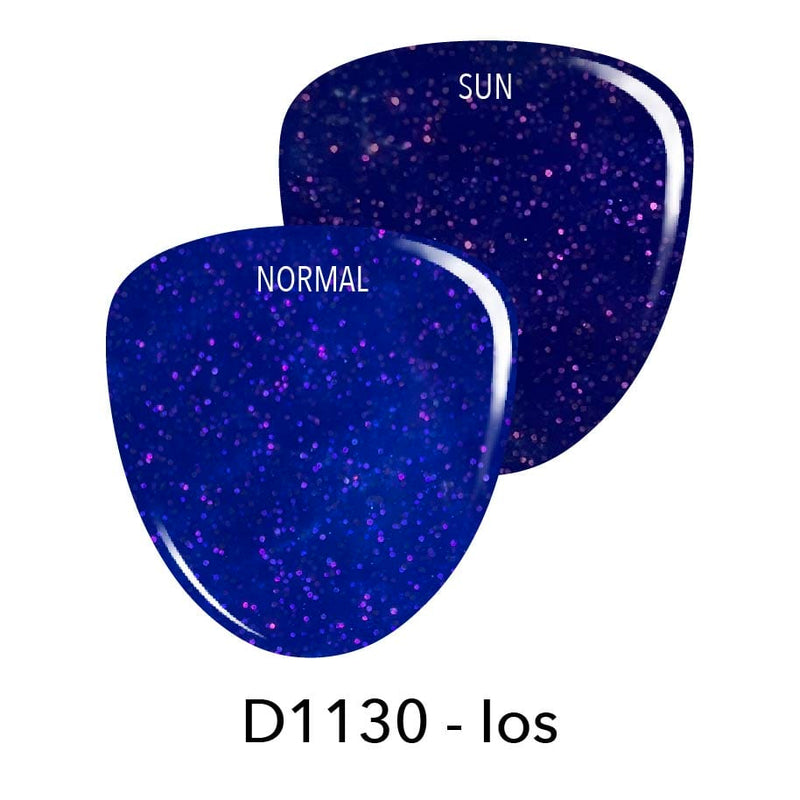 Dip Powder D1130 Ios Blue Sun Changing Dip Powder