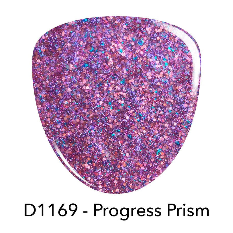 Dip Powder D1169 Progress Prism Flake Dip Powder