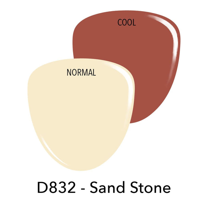 Dip Powder D832 Sand Stone Orange Crème Dip Powder