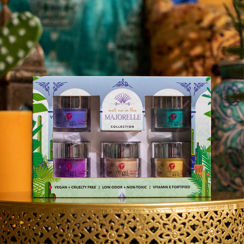 Dip Powder Meet Me In The Majorelle Dip Powder Collection