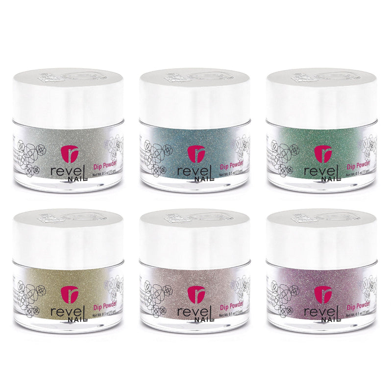 Dip Powder Radiant Revelry Reflective Dip Powder Set