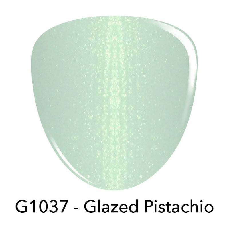 Gel Polish G1037 Glazed Pistachio Green Shimmer Gel Polish