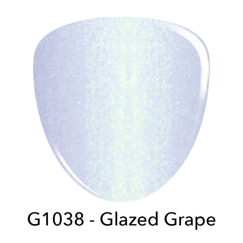 Gel Polish G1038 Glazed Grape Lavender Shimmer Gel Polish