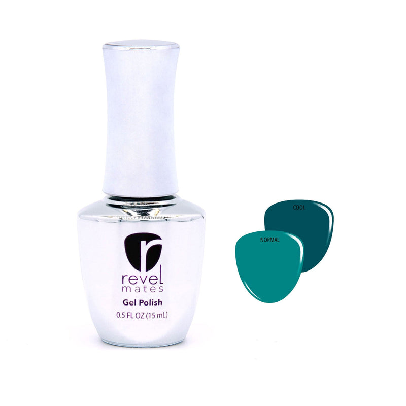 Gel Polish G1062 Meena Teal Creme Gel Polish