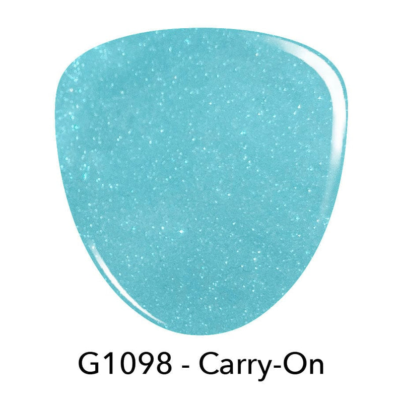 Gel Polish G1098 Carry-On Blue Shimmer Gel Polish