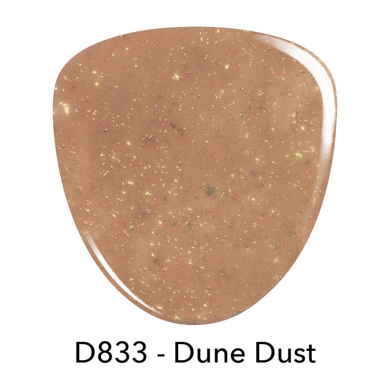 Gel Polish G833 Dune Dust Gold Flake Gel Polish