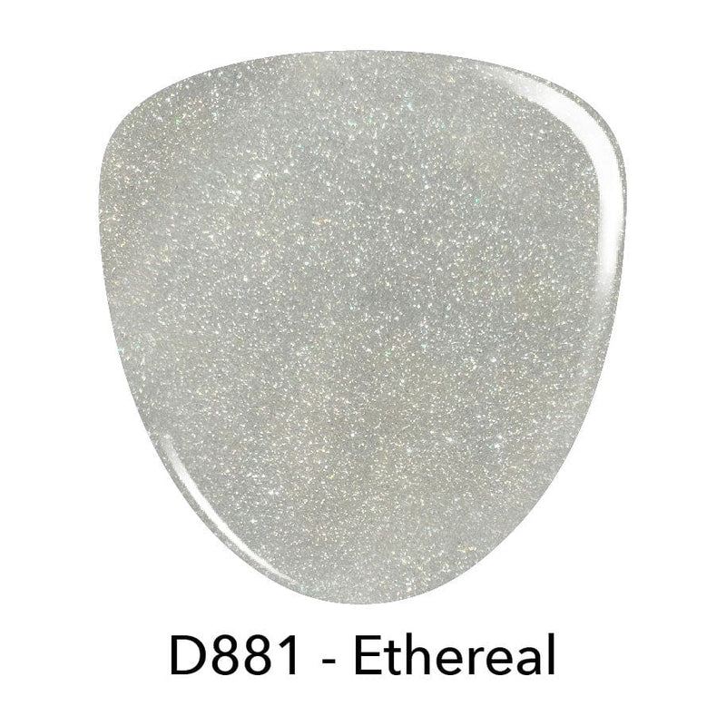 Gel Polish G881 Ethereal Silver Glitter Gel Polish