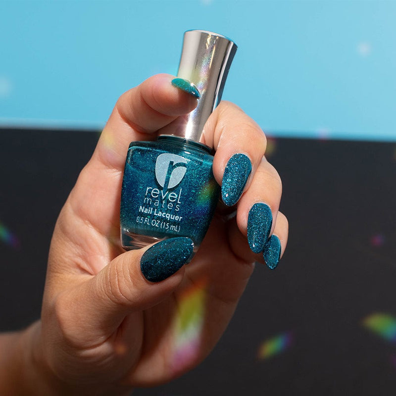 Nail Polish P873 Solar Wind Teal Chrome Nail Polish