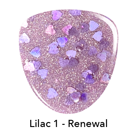 Revel Nail Dip Powder Lilac Bouquet Set