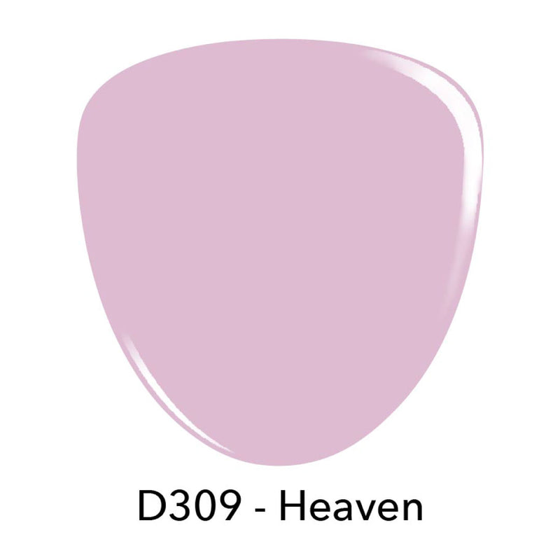 D309 Heaven Purple Crème Nail Polish + Dip Powder Set