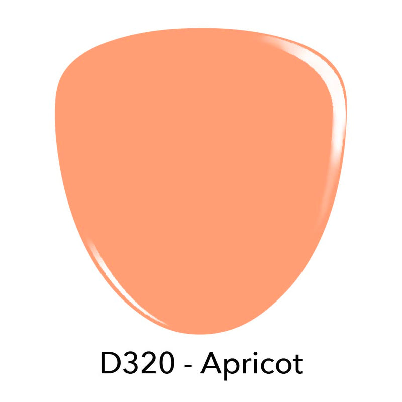 D320 Apricot Peach Crème Nail Polish + Dip Powder Set