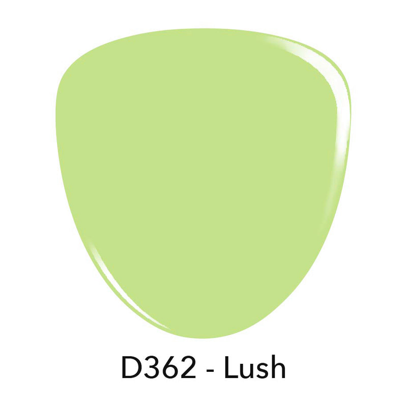 D362 Lush Green Crème Nail Polish + Dip Powder Set