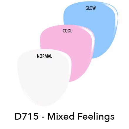 D715 Mixed Feelings Pink Crème Dip Powder
