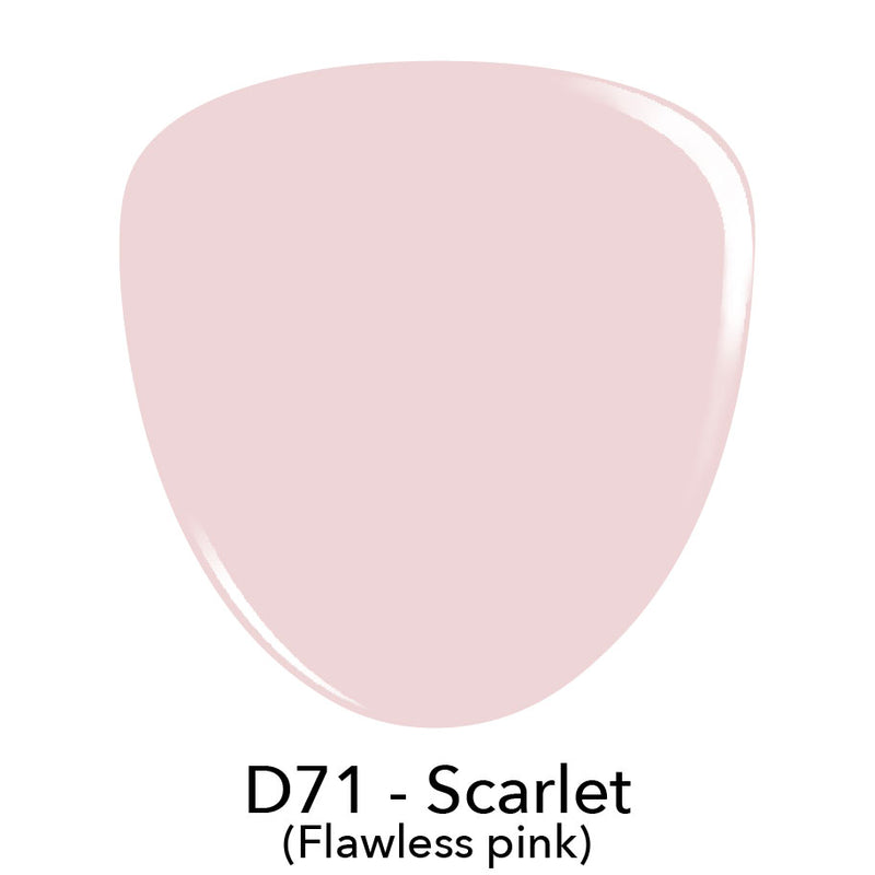 P71 Scarlett French Pink Crème Nail Polish