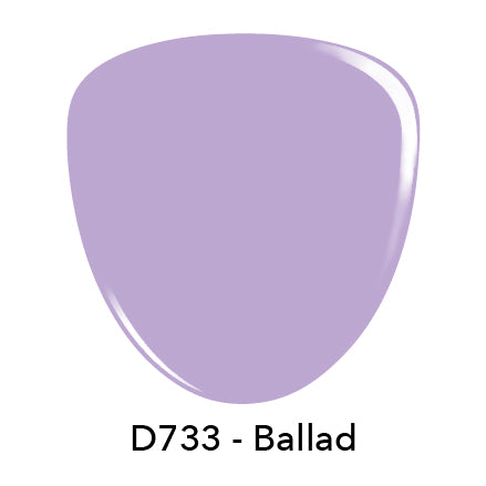 D733 Ballad Purple Crème Dip Powder