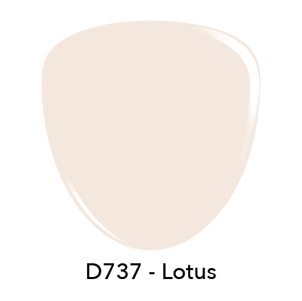 D737 Lotus Pink Crème Dip Powder