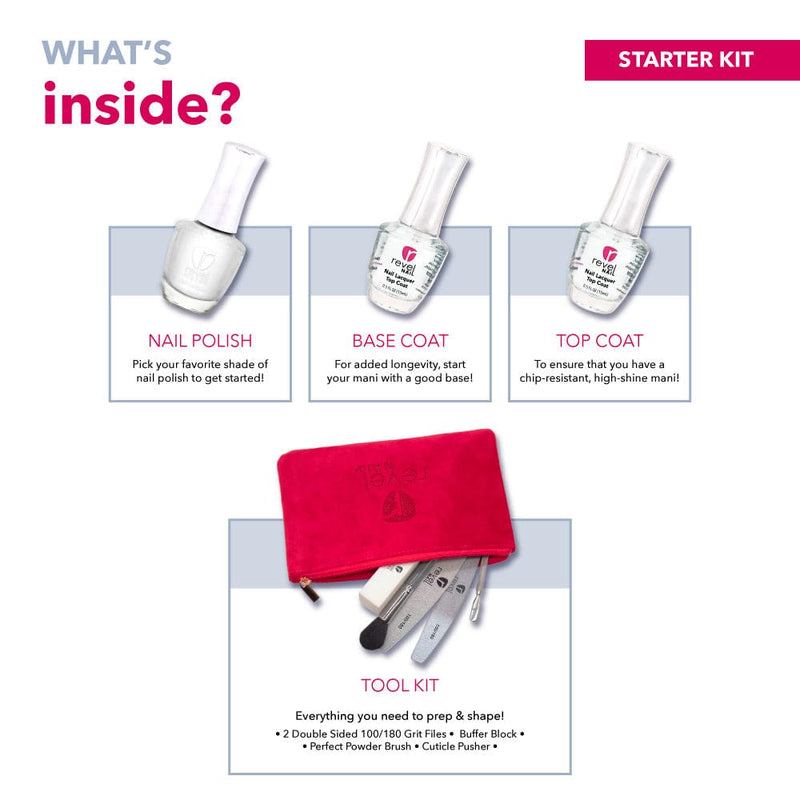 D723 Rosebud Nail Polish Starter Kit