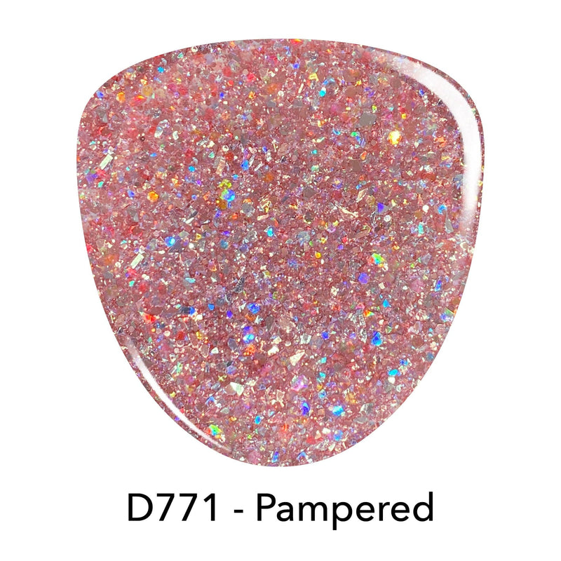 Chunky Glitter Dip Powder D771 Pampered