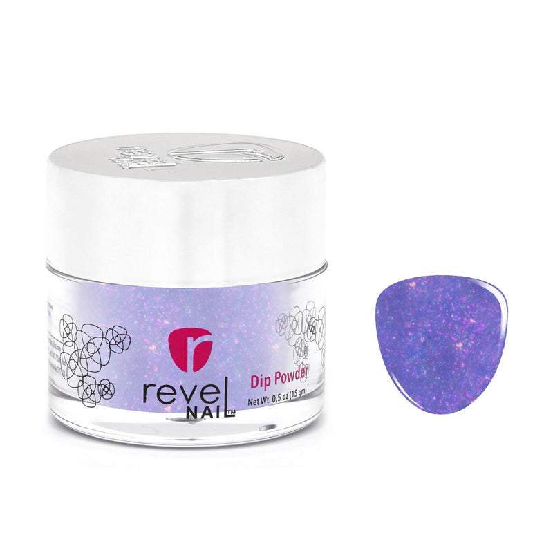 Dip Powder D866 Fun Dip Purple Flake Dip Powder