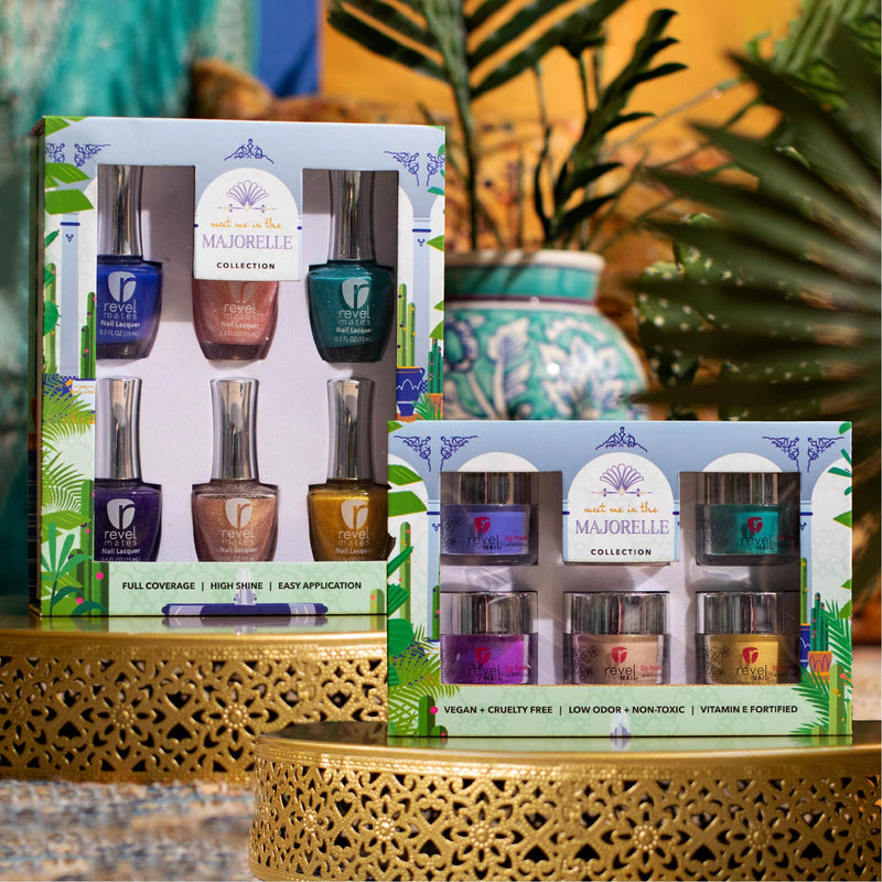 Dip Powder Meet Me in the Majorelle Dip Powder + Nail Polish Collection