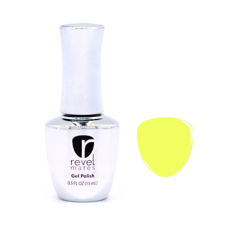 Gel Polish G840 Walkman Yellow Creme Gel Polish