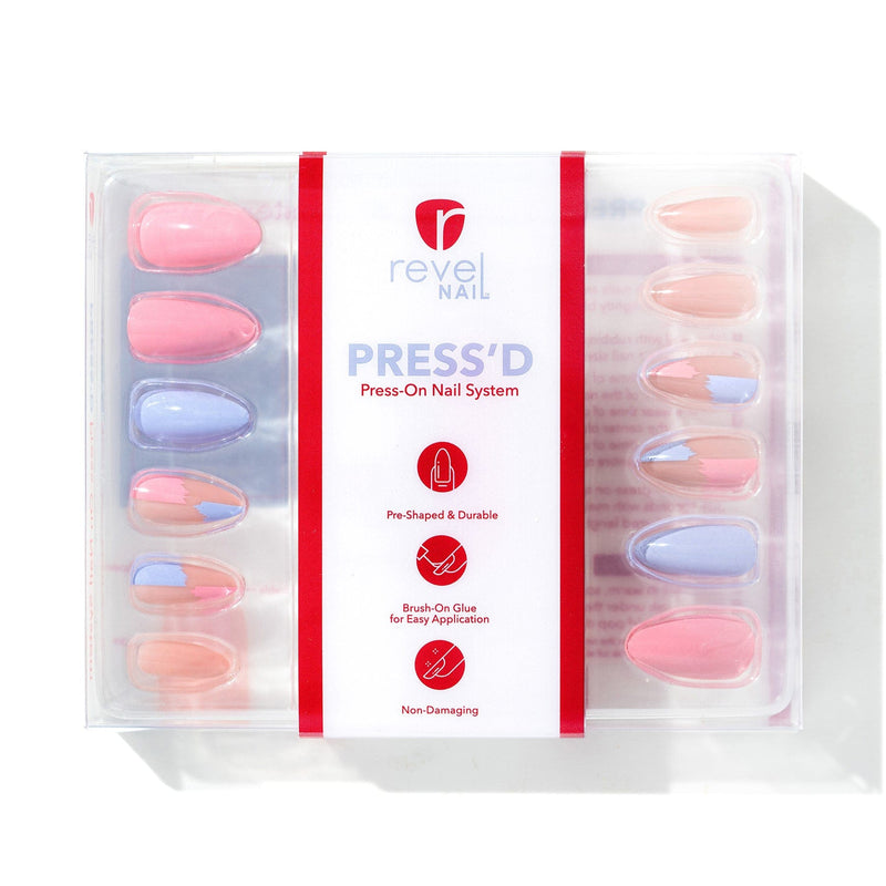 Press Ons Pas-tel me about it | Gloss Long Almond Press-On Nails