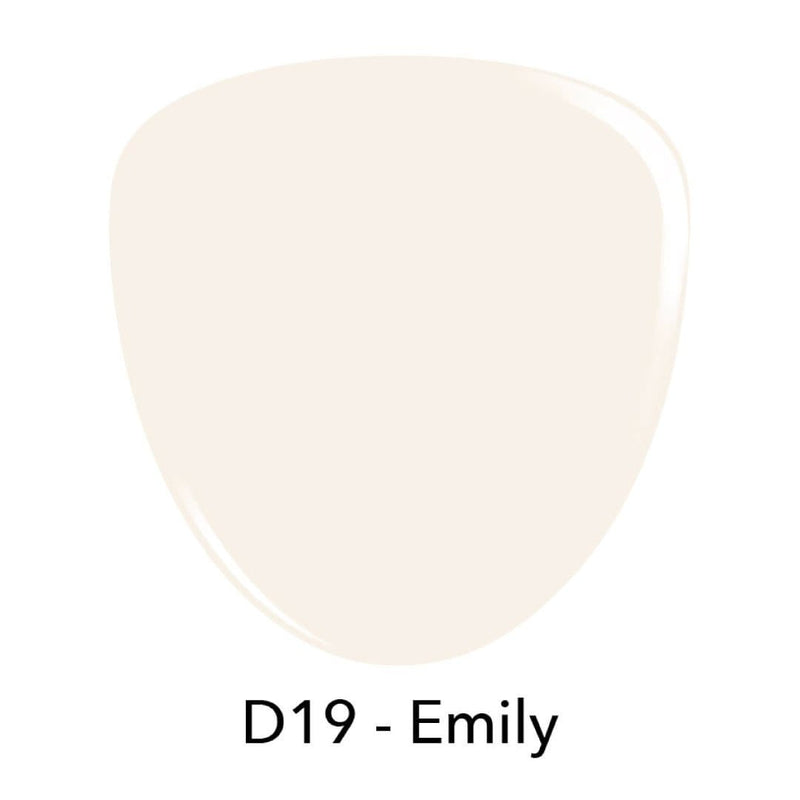 D19 Emily White Crème Dip Powder