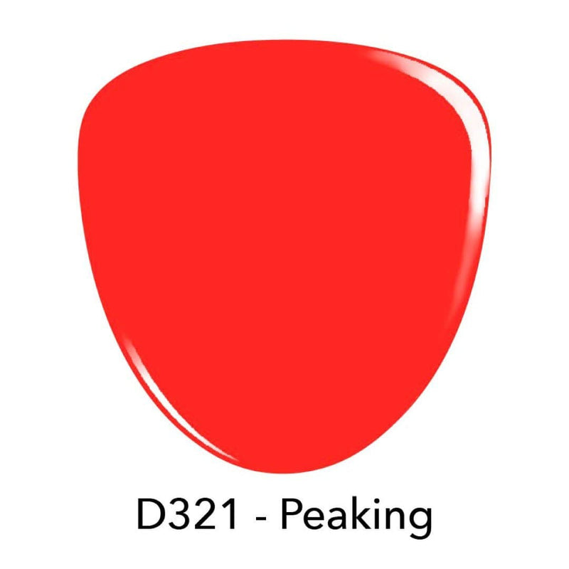 D321 Peaking Red Creme Dip Powder