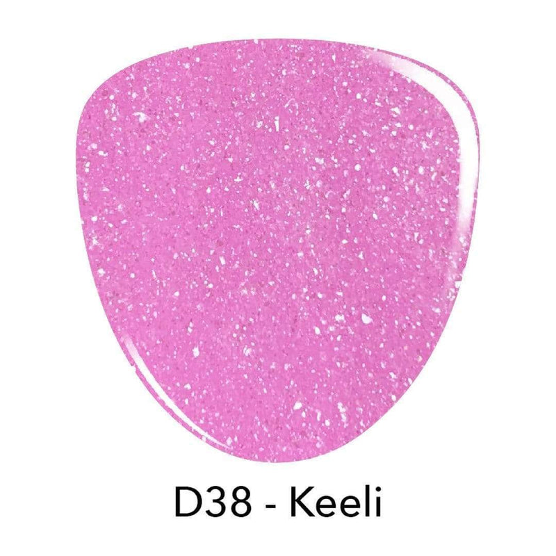 D38 Keeli Purple Shimmer Crème Dip Powder