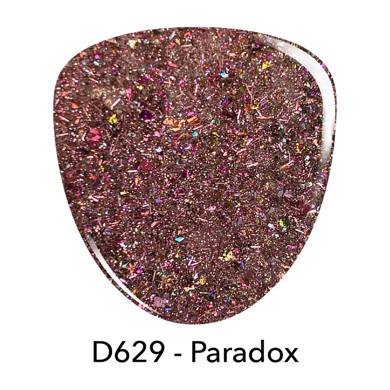 D629 Paradox Nude Flake Dip Powder