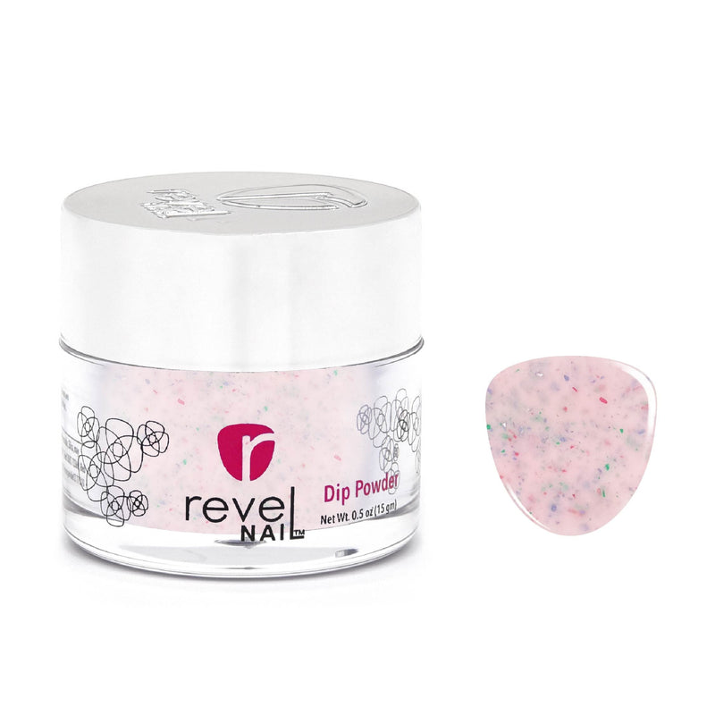 D792 Rose Water Pink Flake Dip Powder – Revel Nail CA