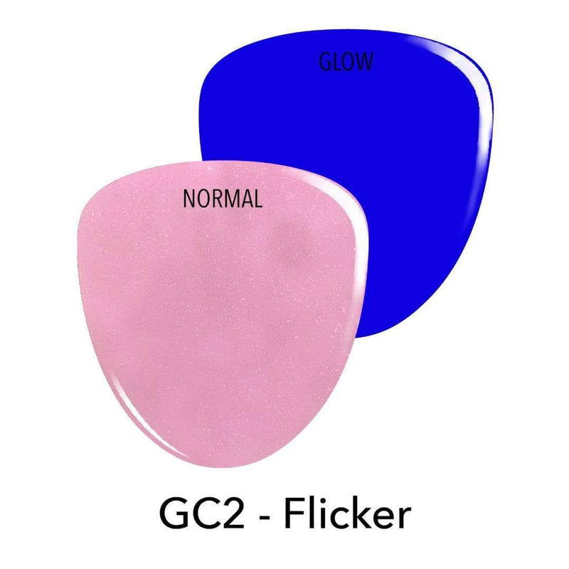 GC2 Flicker Blue Crème Dip Powder