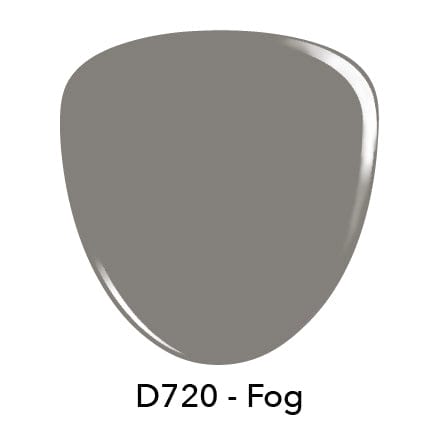 D720 Fog Gray Crème Nail Polish + Dip Set