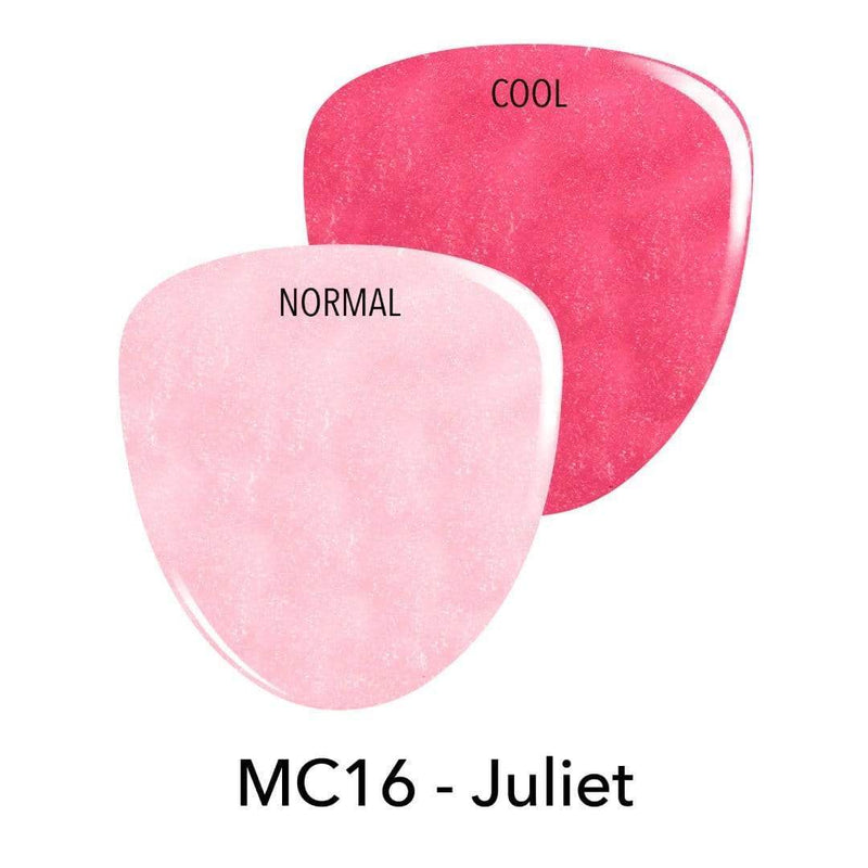 MC16 Juliet Pink Glitter Dip Powder