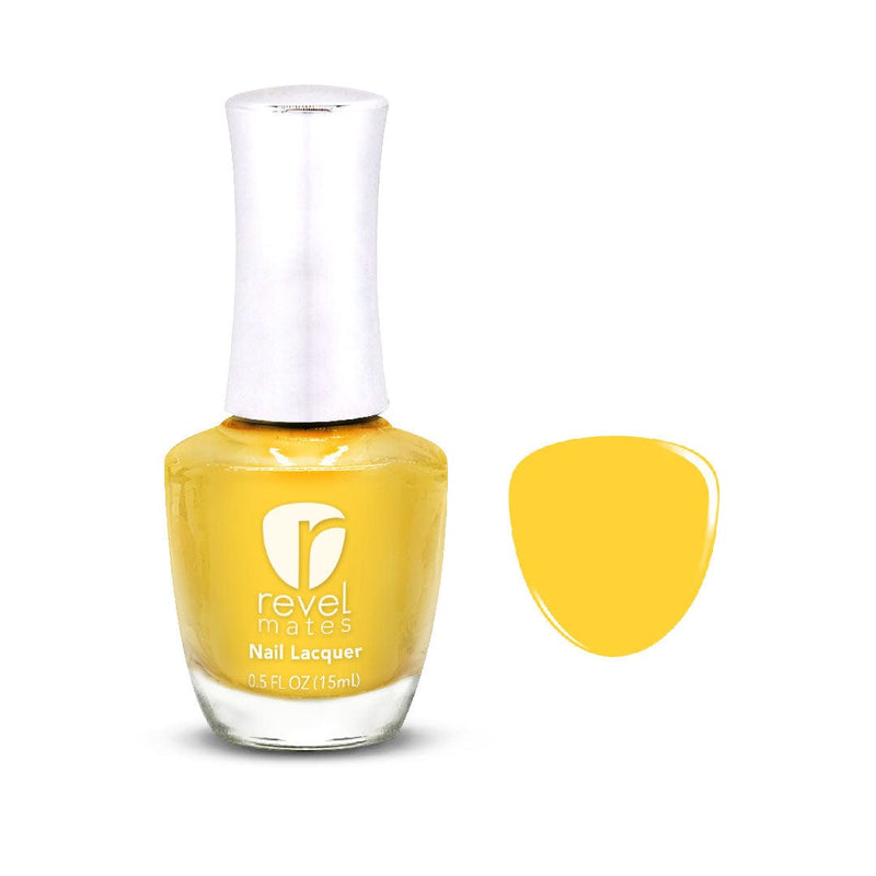 D726 Honey Yellow Crème Nail Polish