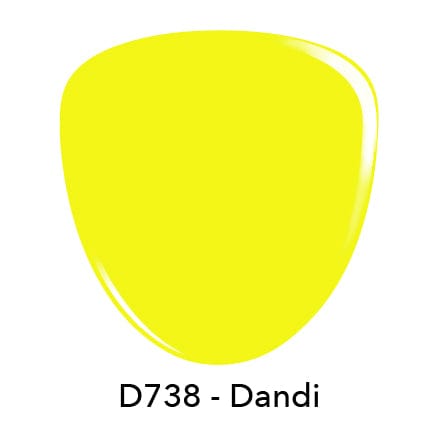 D738 Dandi Yellow Crème Nail Polish