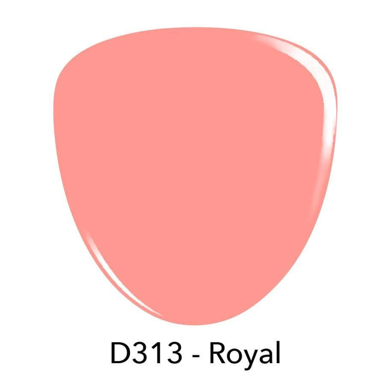 D313 Royal Pink Crème Gel Polish + Dip Powder Set