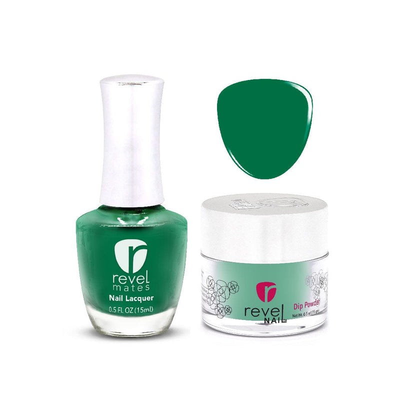 Revel Nail Dip Powder Revel Mates Lacquer Lacquer Polish + Dip Set | D17 Elizabeth