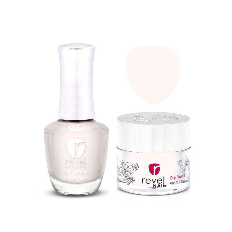 Revel Nail Dip Powder Revel Mates Lacquer Lacquer Polish + Dip Set | D8 Bette