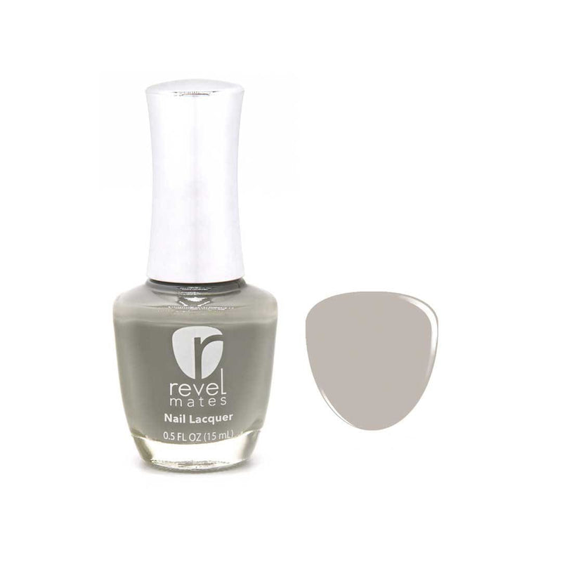 P169 Selene Gray Crème Nail Polish