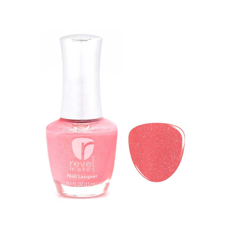 P245 Glam Pink Shimmer Nail Polish