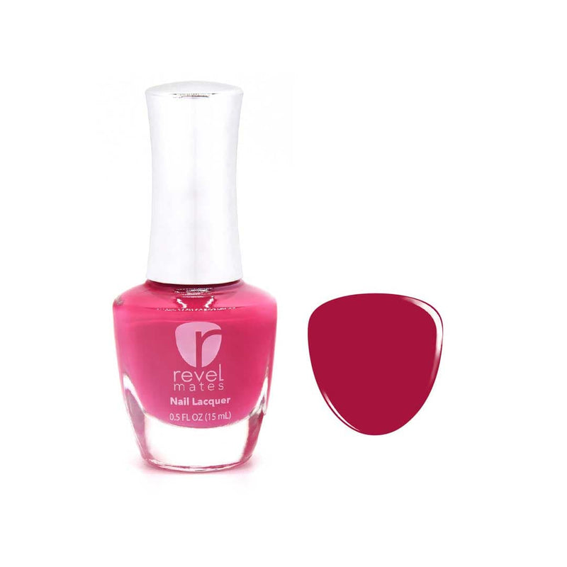 P248 Gossip Pink Shimmer Nail Polish